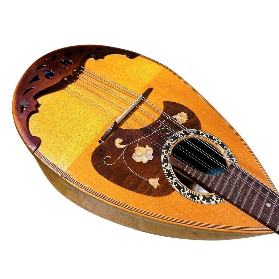 国島 マンドリン No.105 1961年製 【国産職人製・温かみある音色】