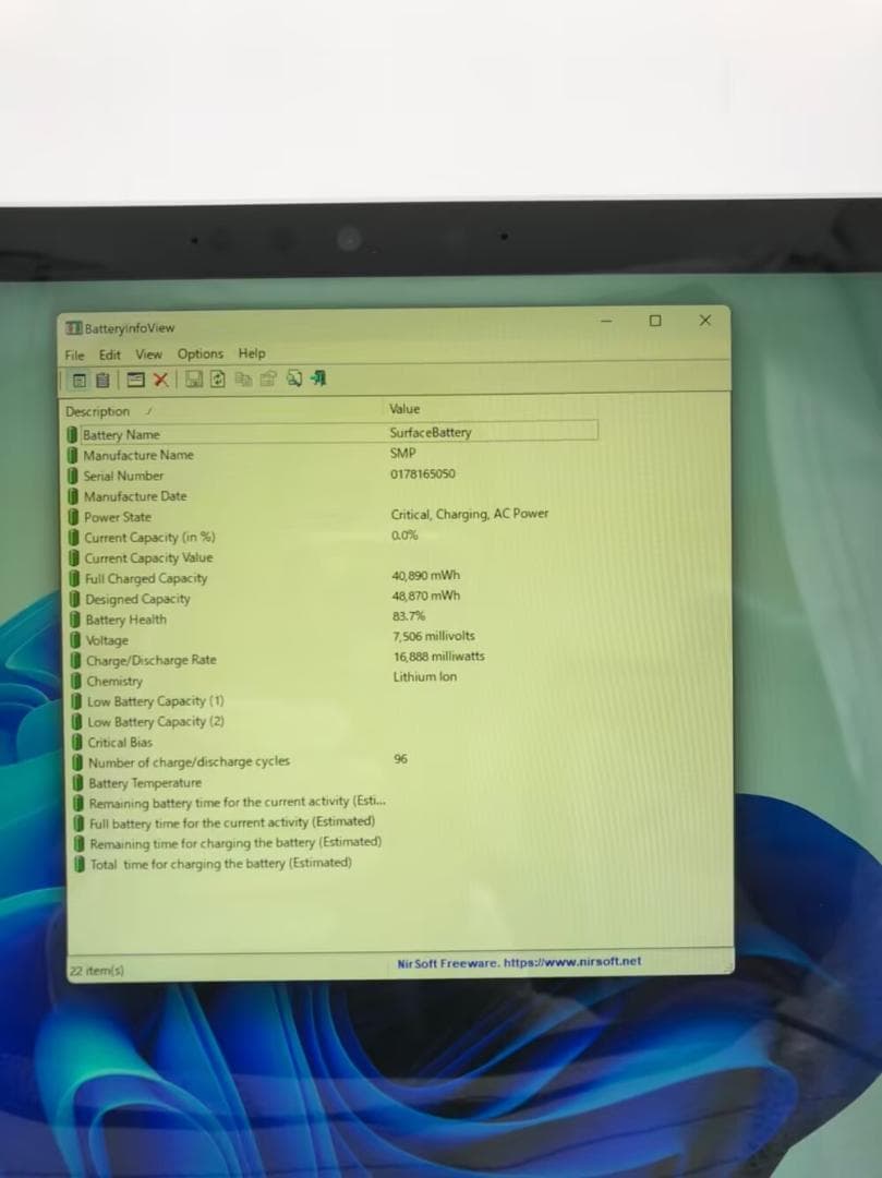 Windowsノート本体 SurfacePro7 i7-1165G7/16GB/SSD512GB