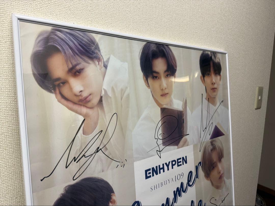 ENHYPEN 直筆サイン入り ポスター Summer Sale
