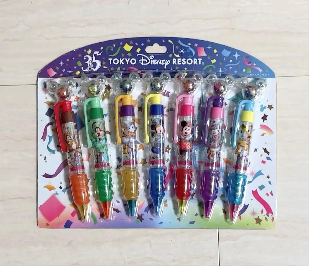 最終値下げ‼️ ディズニーランド　リゾート　ボールペンセット　35周年　レア