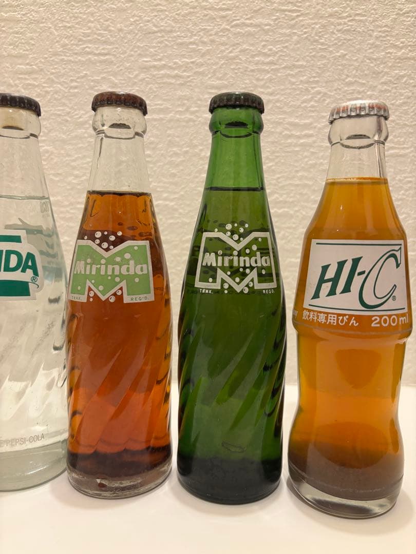 ✴︎昭和レトロ✴︎【ミリンダジュース（HC含む）】ヴィンテージジュース６本セット