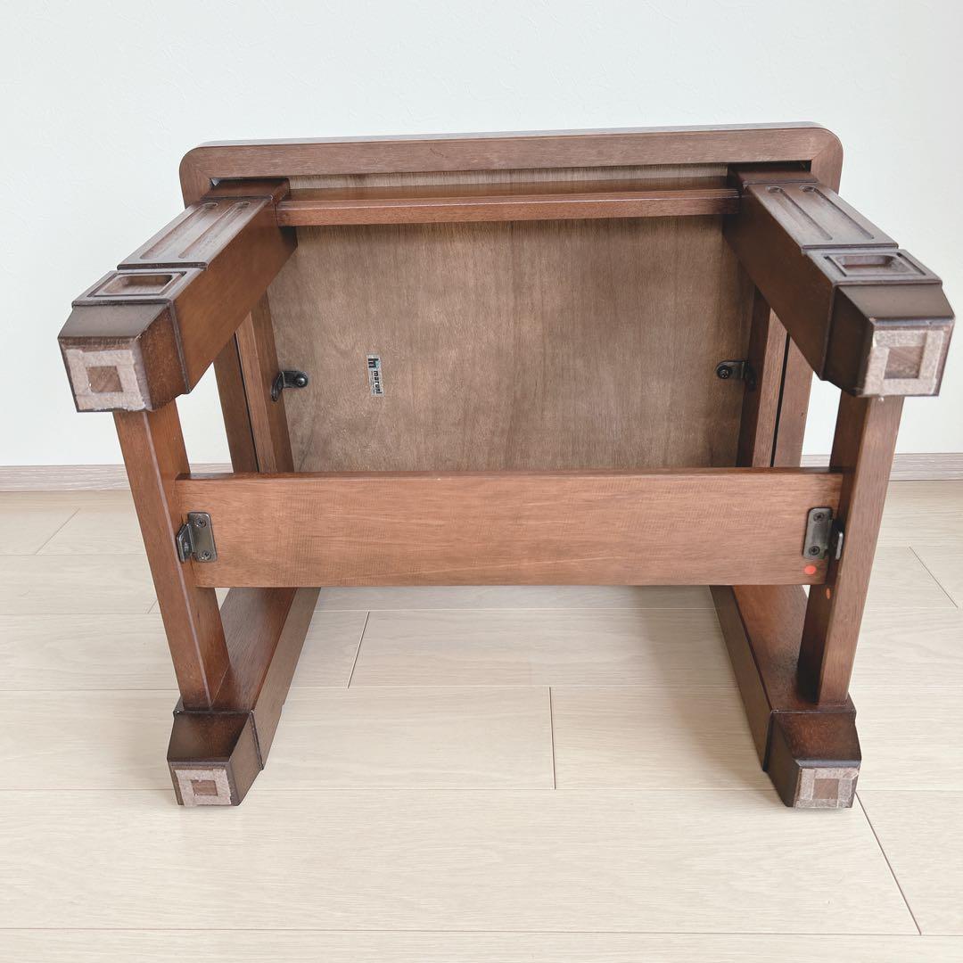 【美品】Maruni マルニ木工 サイドテーブル 地中海シリーズ？