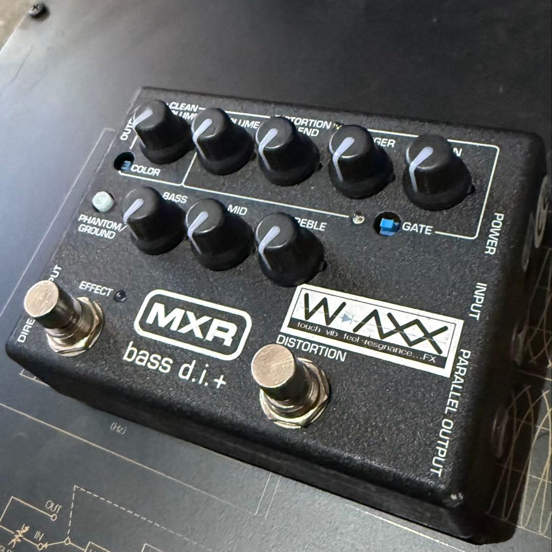MXR M80 DI ベース WAXX モディファイ エフェクター