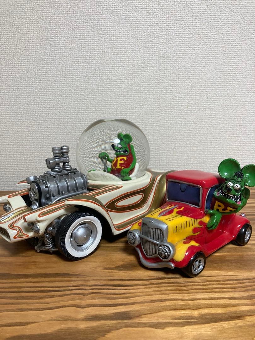 ラットフィンク　スノードーム　灰皿　2点セット　希少品