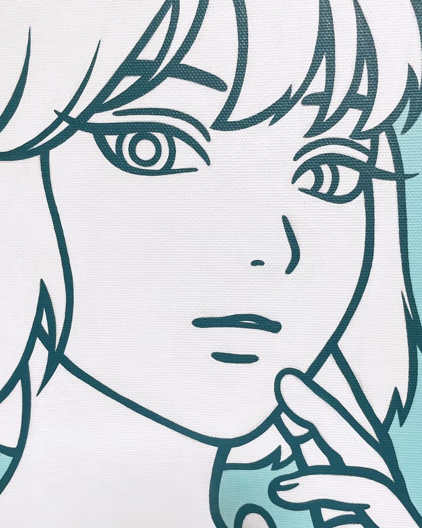 【原画】手描き/現代アート/キャンバス/一点物/絵画/インテリア/アート