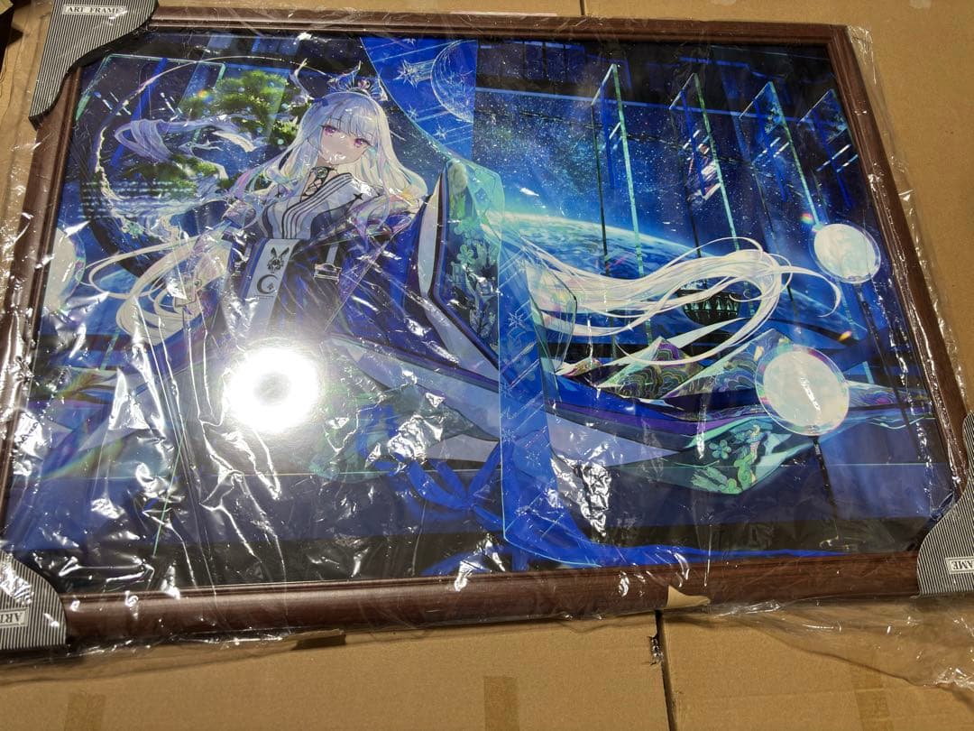 絵師100人展 11 藤ちょこ かぐや姫 複製原画