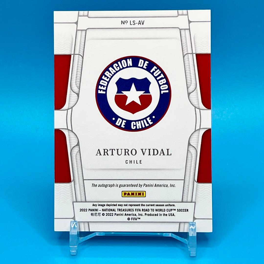 PANINI ARTURO VIDAL ビダル 直筆サインカード 99シリ