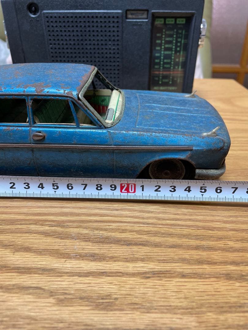 27cmブリキ　トヨタクラウン　野村トーイ