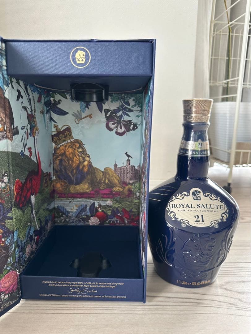 ロイヤルサルート 21年 シグネチャー ブレンドウイスキー 40％ 700ml