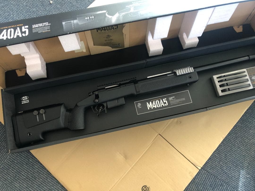 ◎*様 東京マルイ　M40A5 ブラックストック 　試射のみ