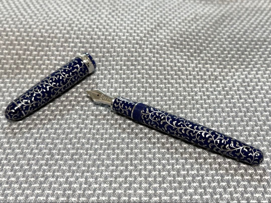 【試筆のみ】PLATINUMプラチナ#3776 センチュリーセルロイド唐草B太字