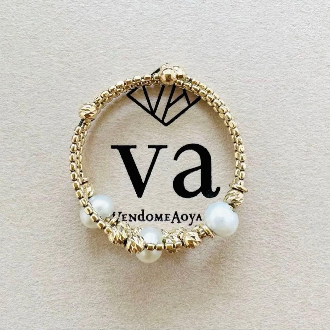 ハ*ル様 va Vendome Aoyama K10YG ✳︎パールリング✳︎フ