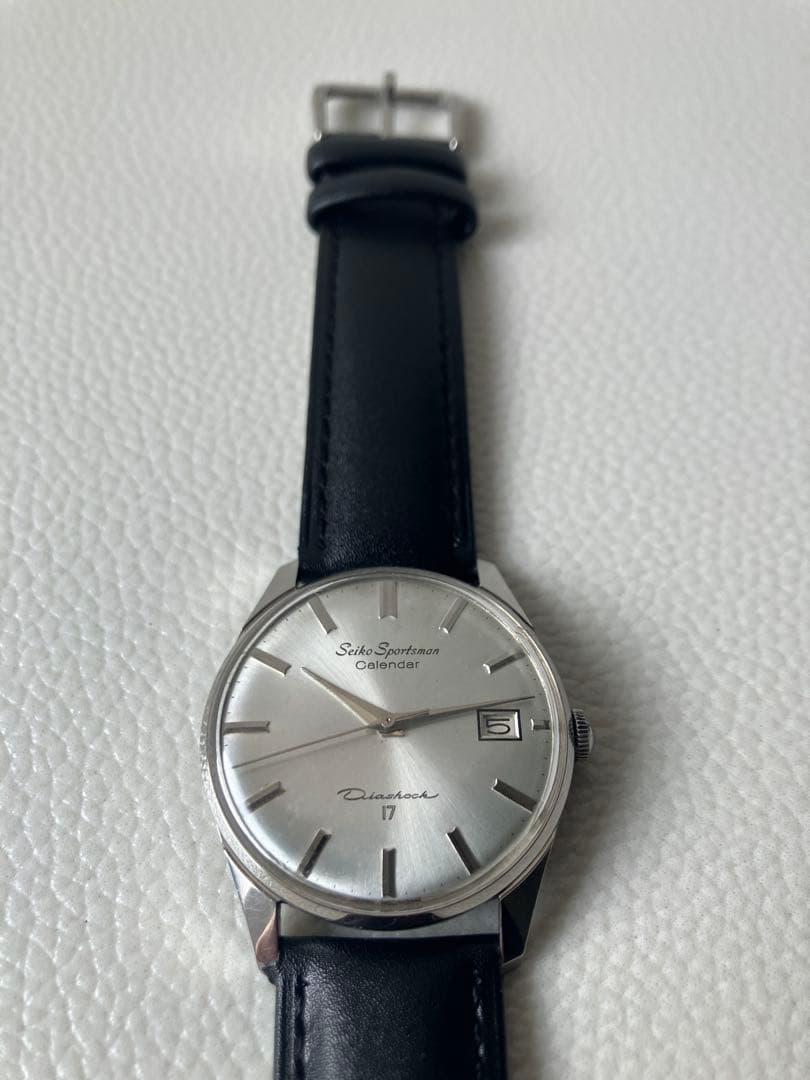 【稼働品】セイコー スポーツマン17 15042 手巻き