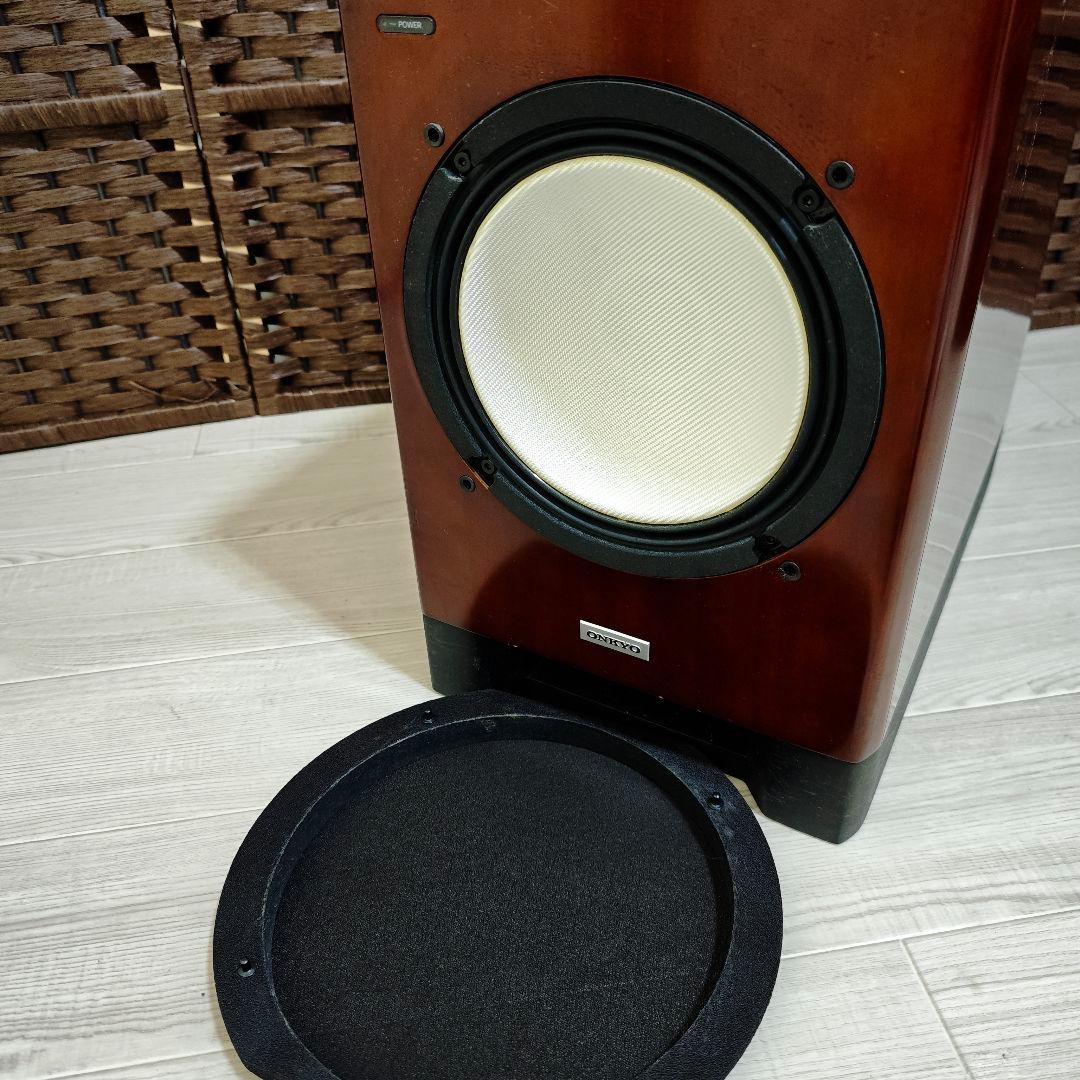 【完全動作品】ONKYO SL-A250 アンプ内蔵サブウーファー 音響機器