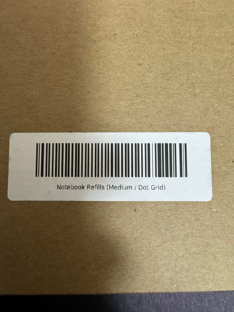 【GROVEMADE】レザーノートブック　ミディアムサイズ　本革　ブラック