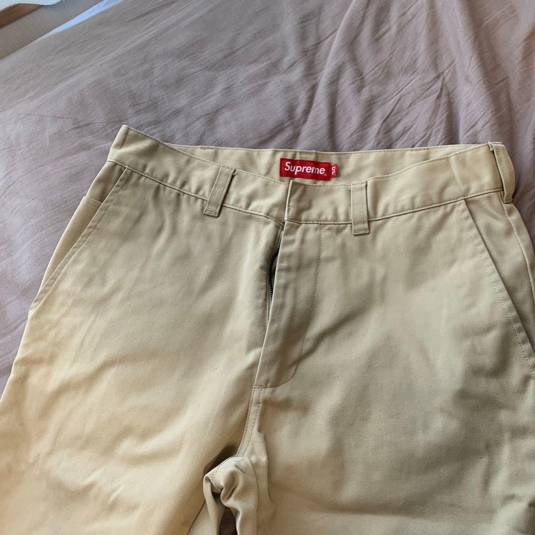 Supreme ベージュ チノパン 30