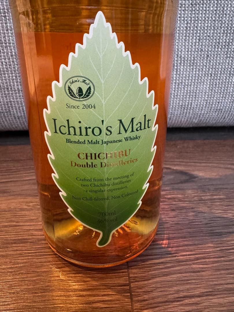 貴重最初ロット番号1 イチローズモルト ダブルディスティラリーズ秩父700ml