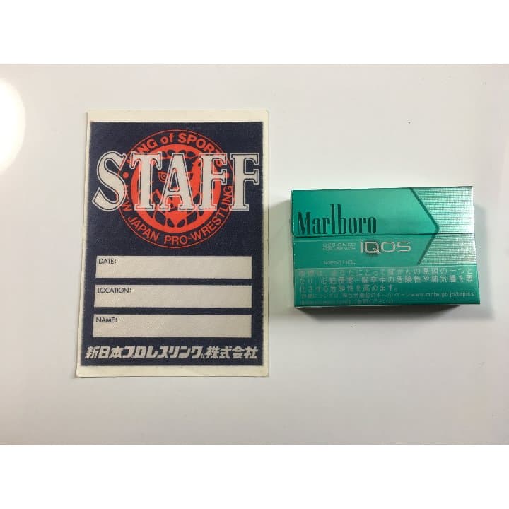 新日本プロレス　スタッフシール（非売品）