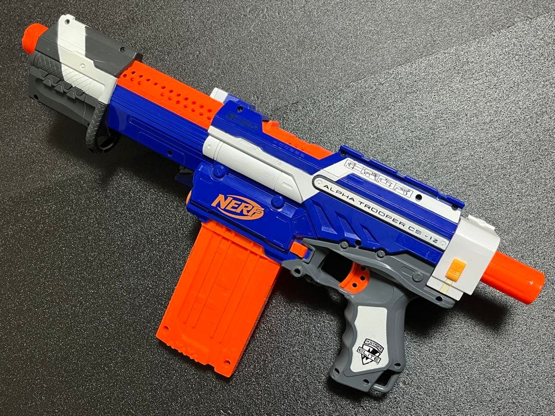 ナーフ エリート アルファトルーパー ＆ 折り畳み式ストック セット