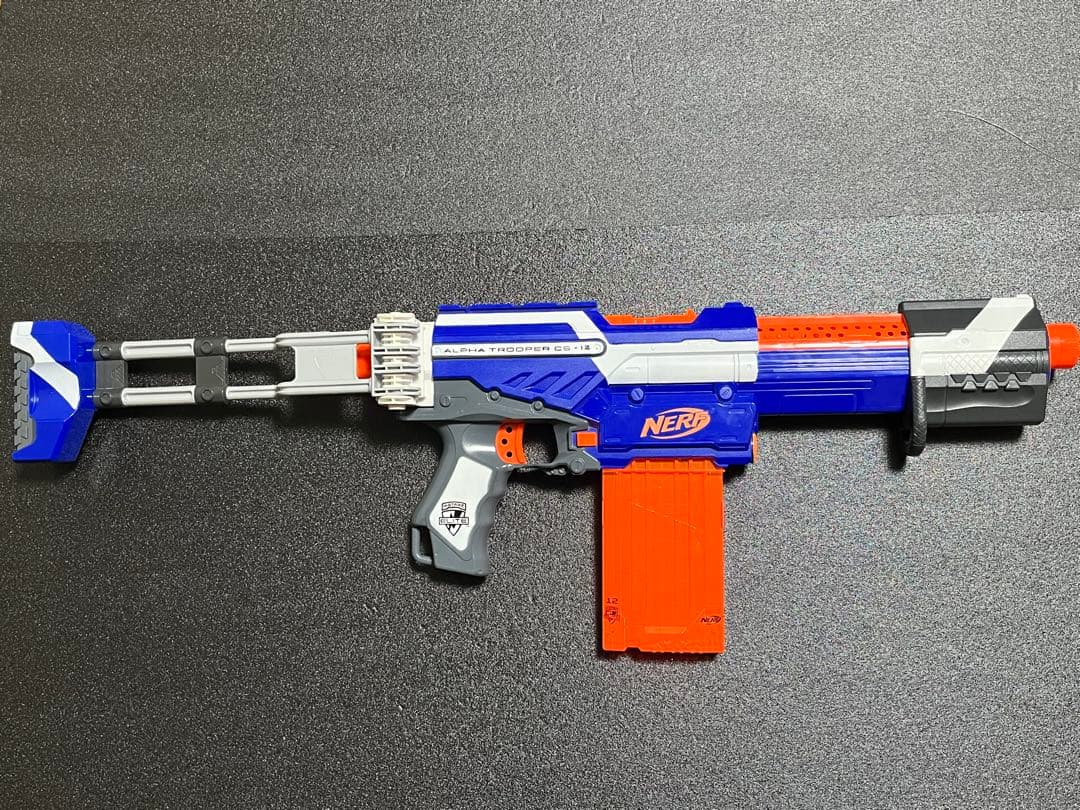 ナーフ エリート アルファトルーパー ＆ 折り畳み式ストック セット