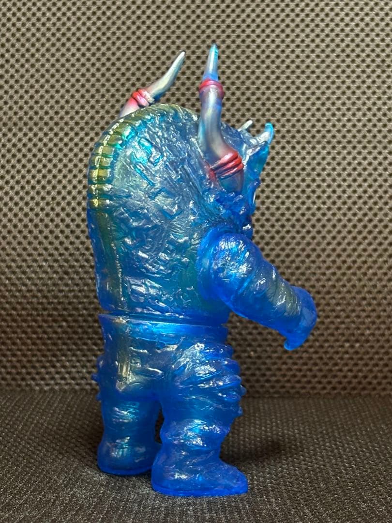 ソフビフィギュア ヤモマークの大怪獣シリーズ ミクラス クリアブルー