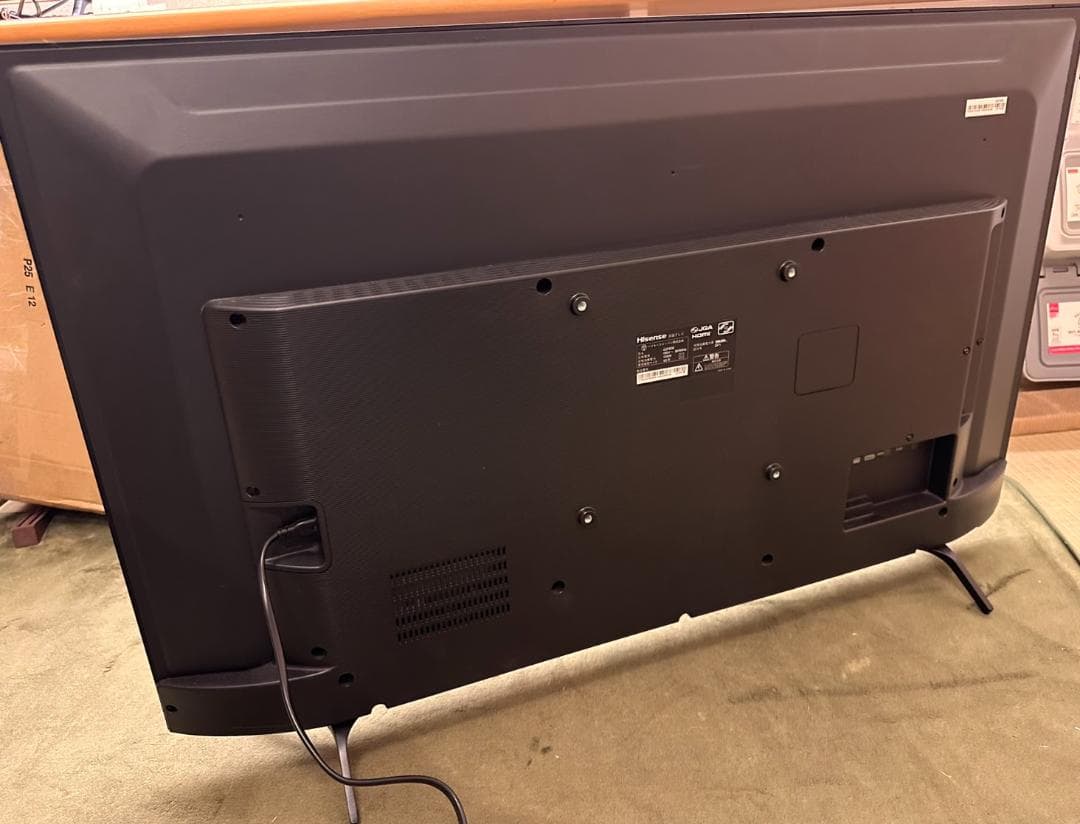 ハイセンス hisense 43型　4K　テレビ　43F60E　19年製極美品！