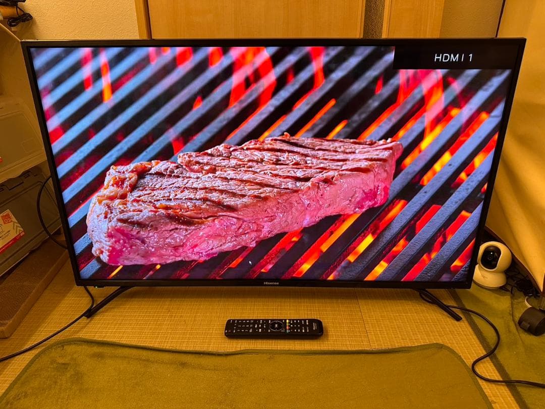 ハイセンス hisense 43型　4K　テレビ　43F60E　19年製極美品！