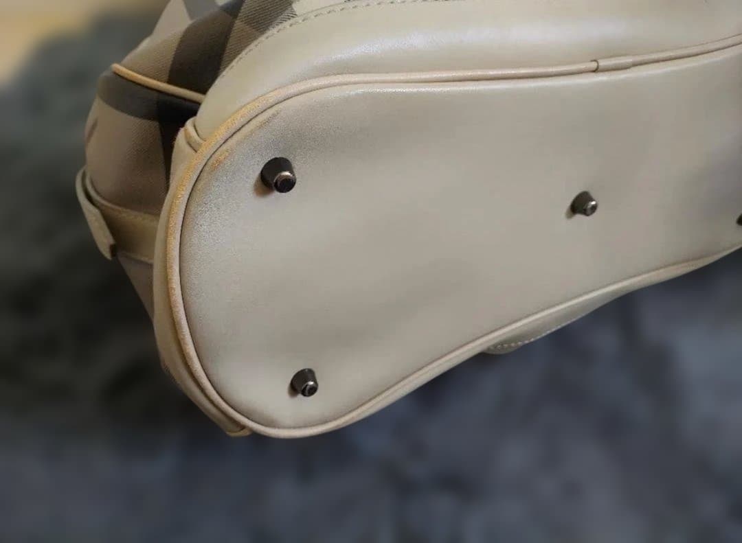 Burberry London スモークドチェック トートバッグ ノバチェック