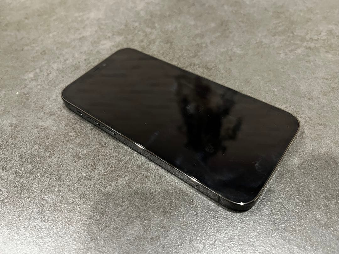 【美品】iPhone 12 ProMAX グレー SIMフリー