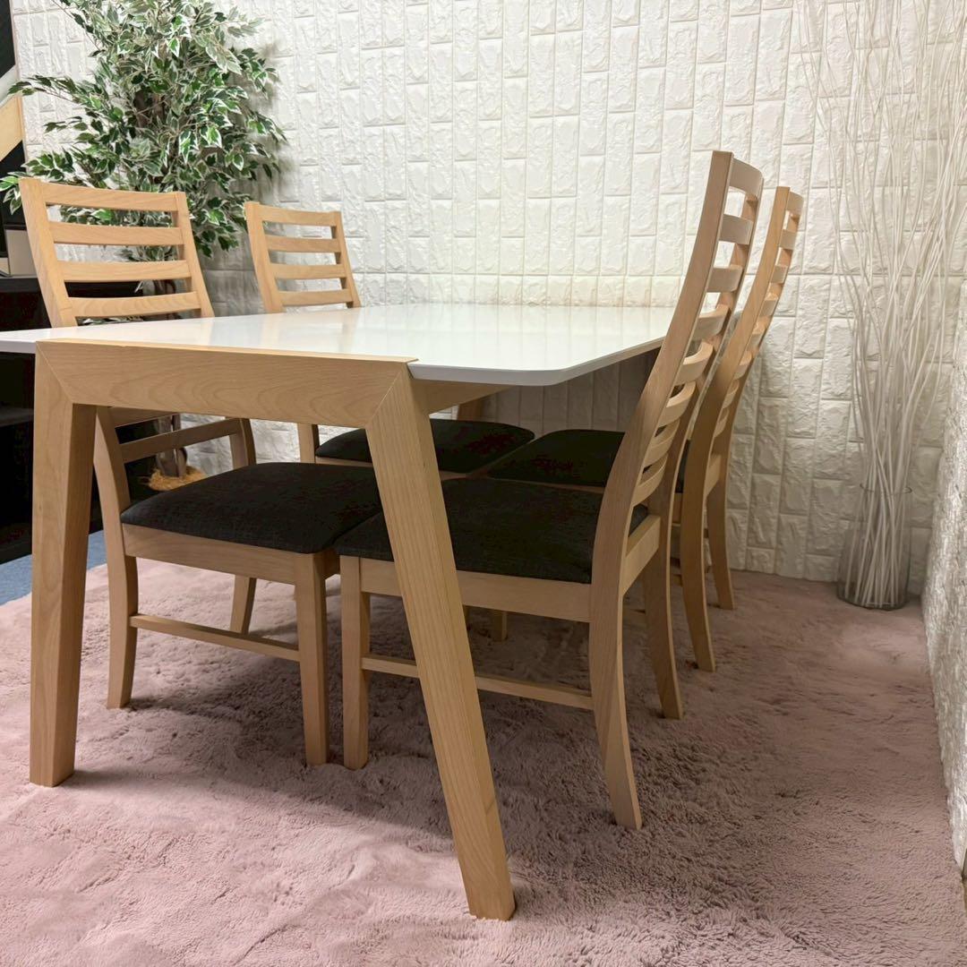 都内23区送料無料✨タマリビング✨ダイニングテーブル5点セット