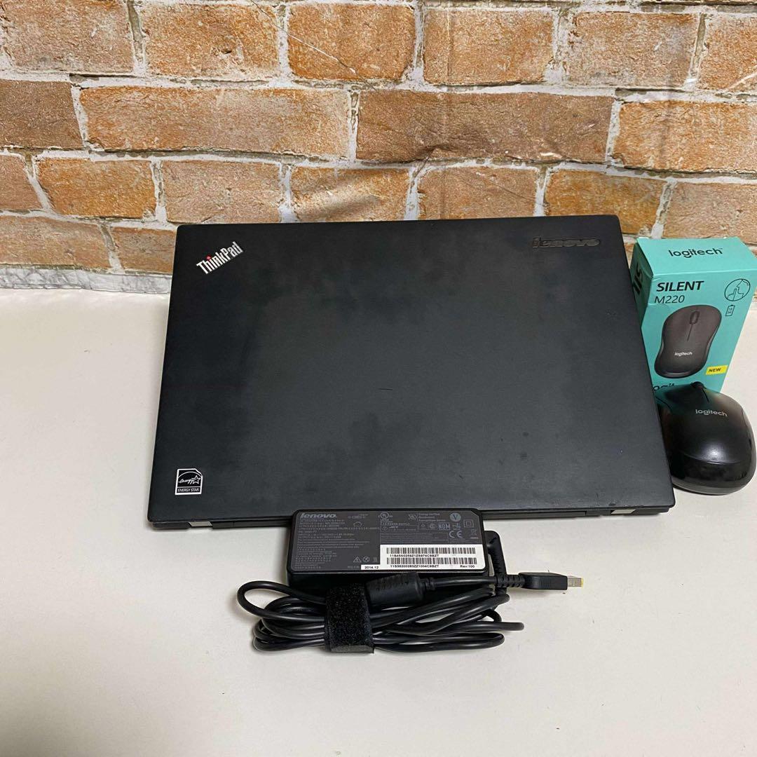 レノボ　 ThinkPadノート PC SSD メモリ8GB オフィス2024年