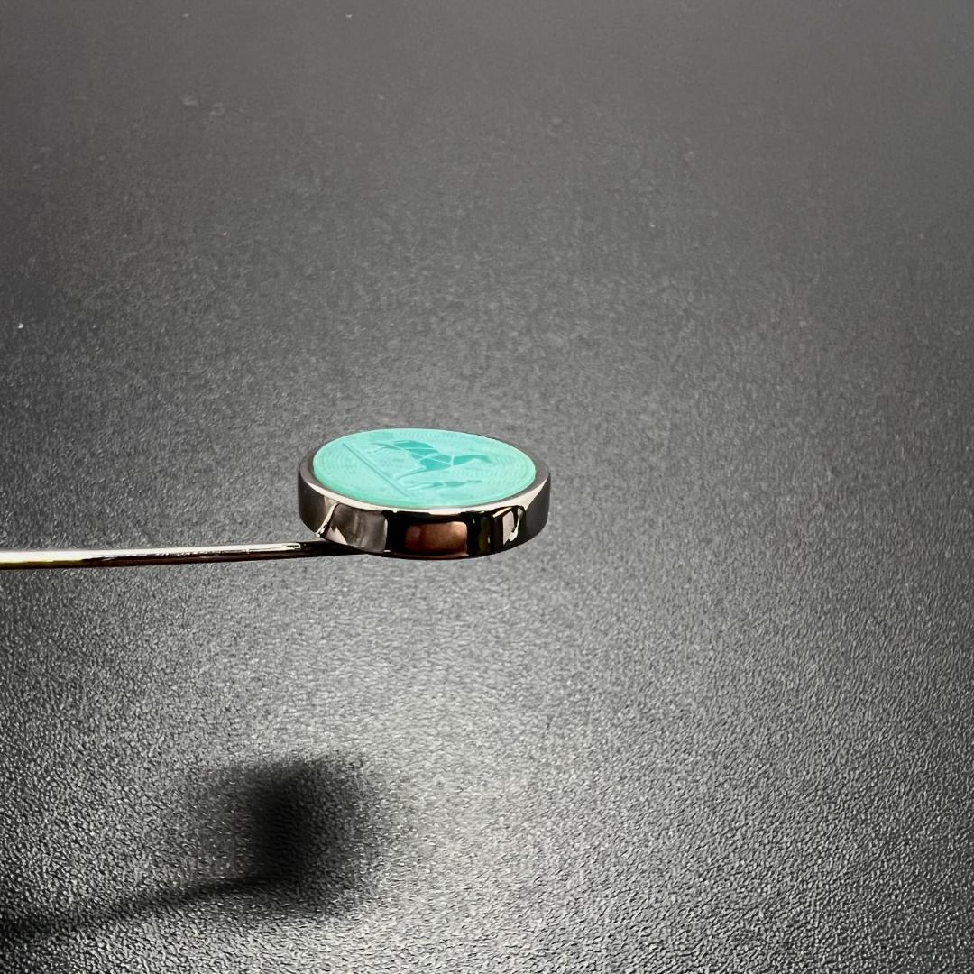 ✨正規品＆超美品‼️✨ エルメス コロゾ ピンブローチ ブルーホース