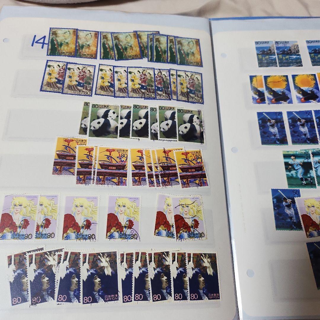 ペンギンさん、20世紀　日本使用済み切手　1-17 完