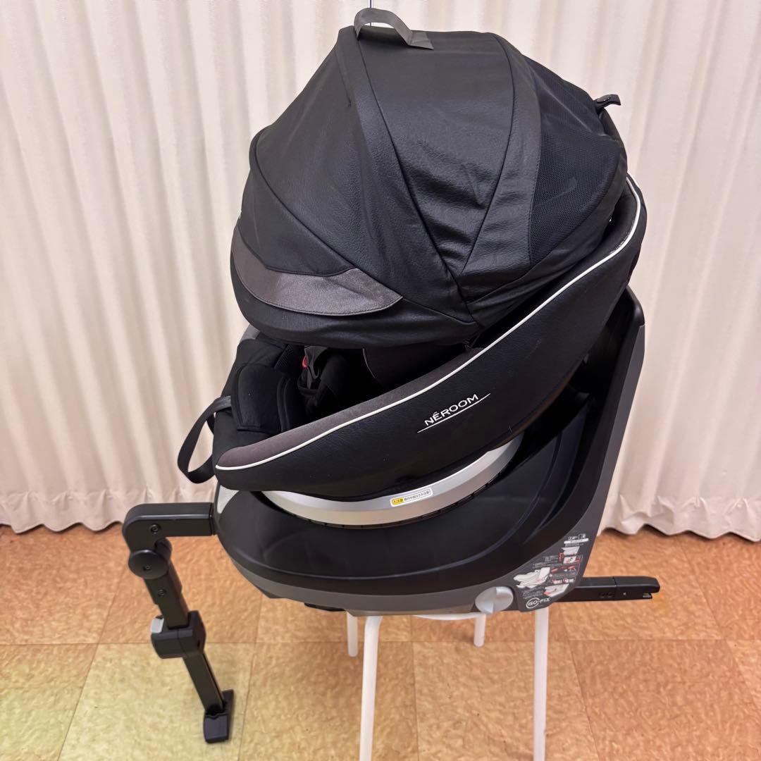 クリーニング済☆綺麗☆　コンビ　ネルーム　ISOFIX　エッグショック　ブラック