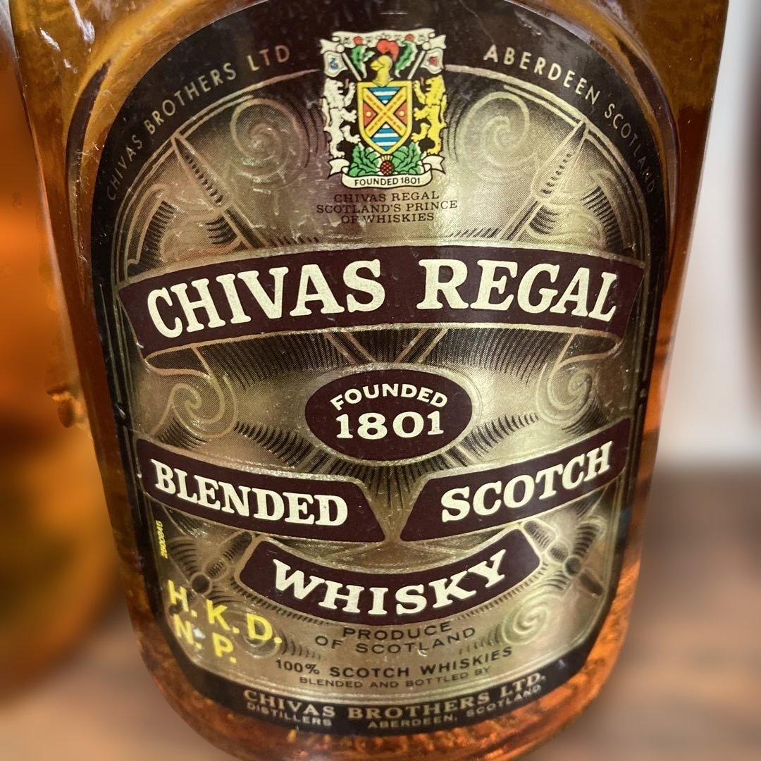 サントリーオールドウィスキー　シーバスリーガル　おまけのブランデー