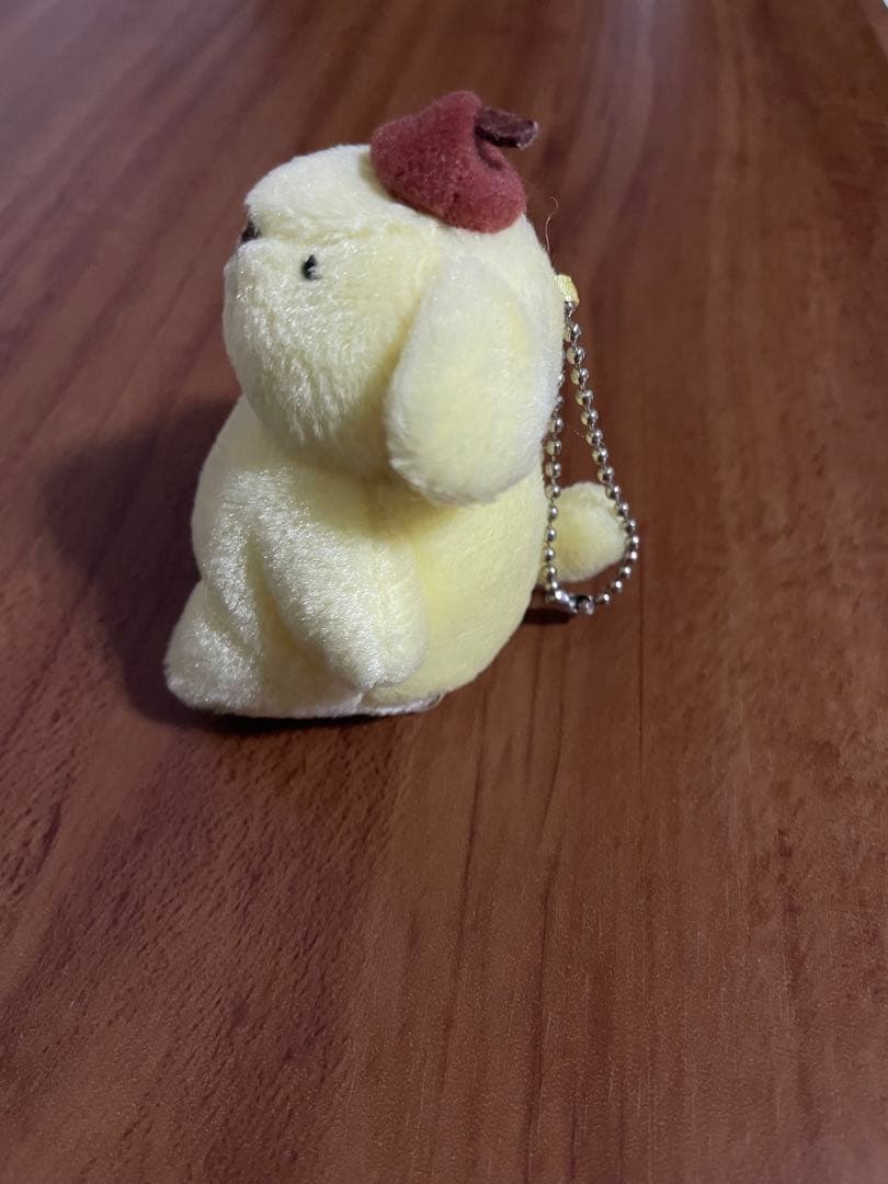 ポムポムプリン　マスコット　キーホルダー　ボールチェーン　ぬいぐるみ　レア　平成