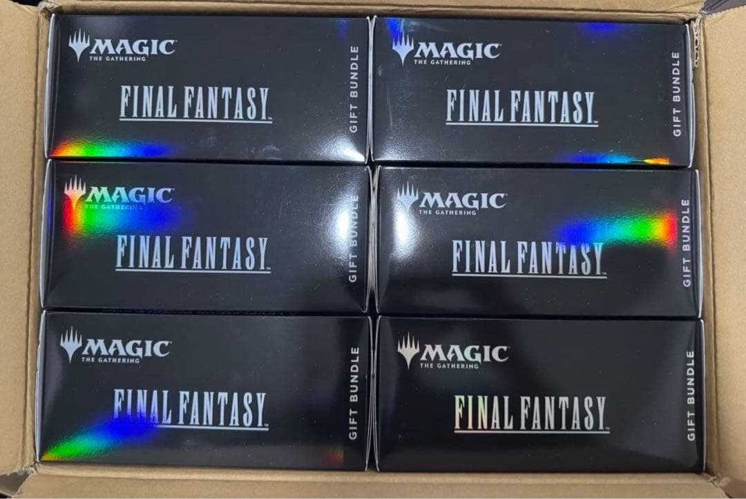 MTG ファイナルファンタジー ギフトバンドル　6BOXセット　新品未開封