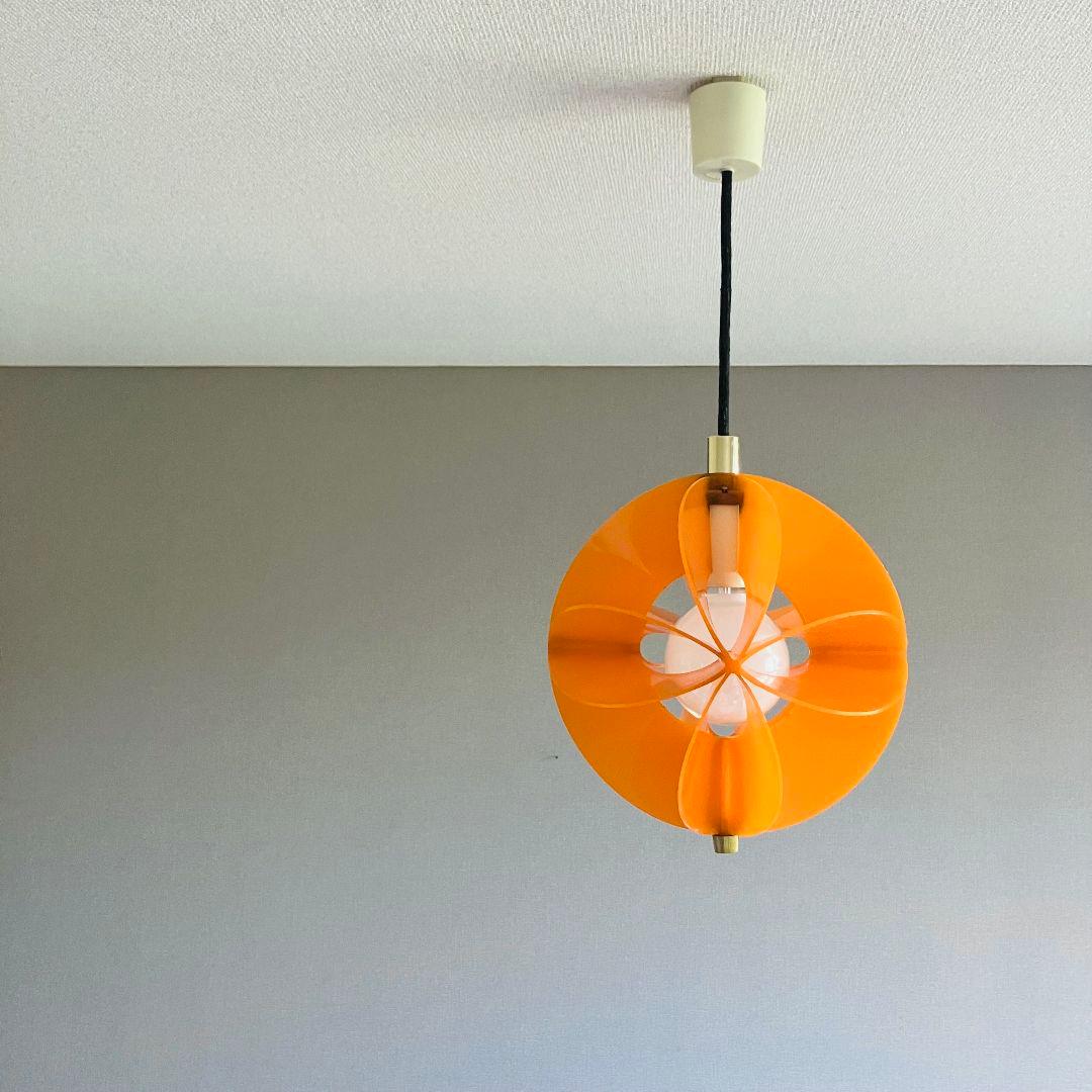 70’S スペースエイジ アトミックペンダントライト ナショナル 日本製