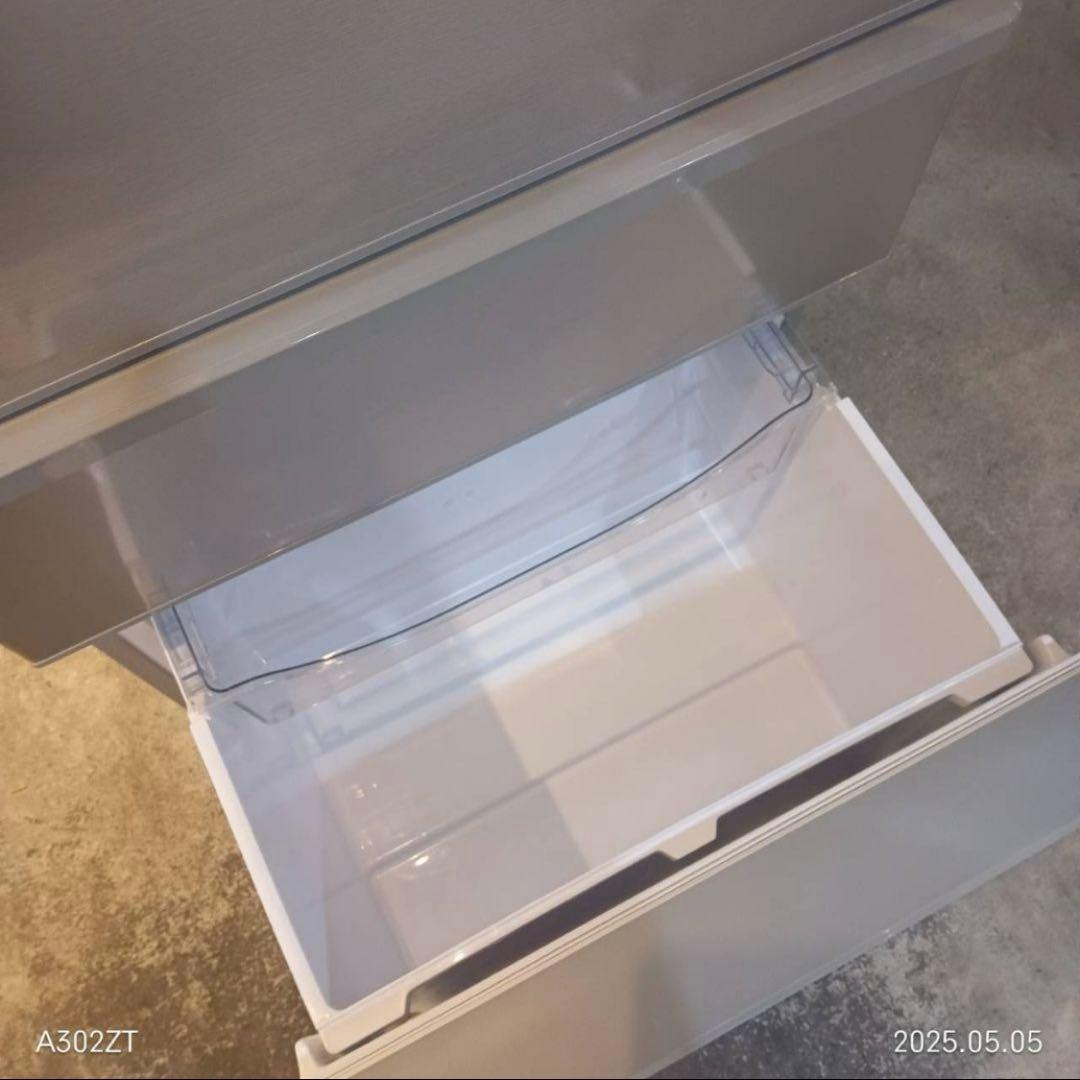 A001★2022年製★アクア　4ドア　冷蔵庫　シルバー　自動霜取り ファミリー