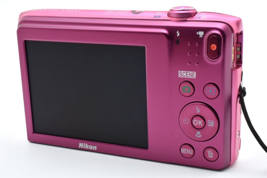 【極美品】NIkon COOLPIX S3600 アザレアピンク　新品級！