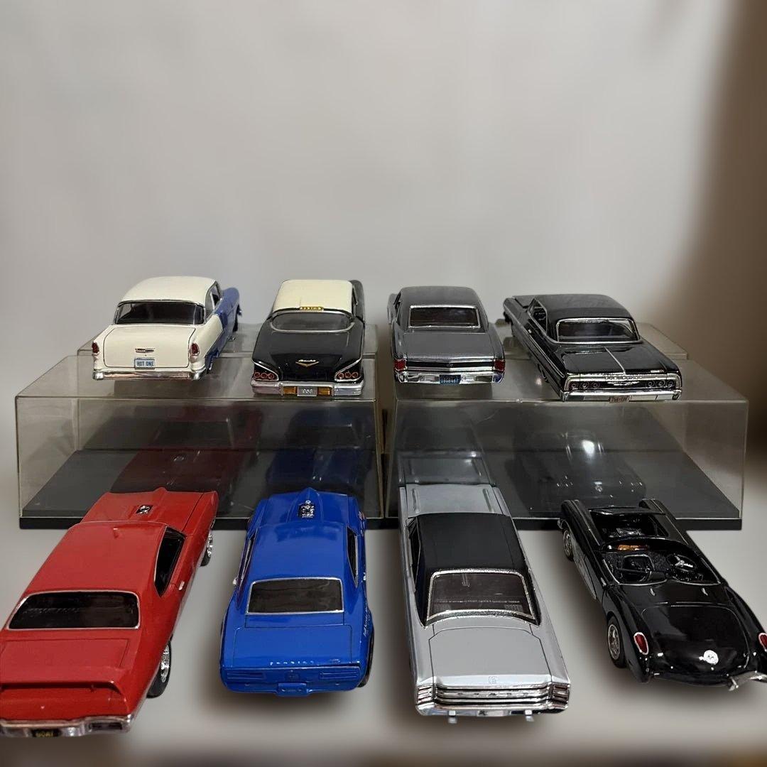 自動車 プラモデル 完成品 ケース付き まとめ売り 難あり