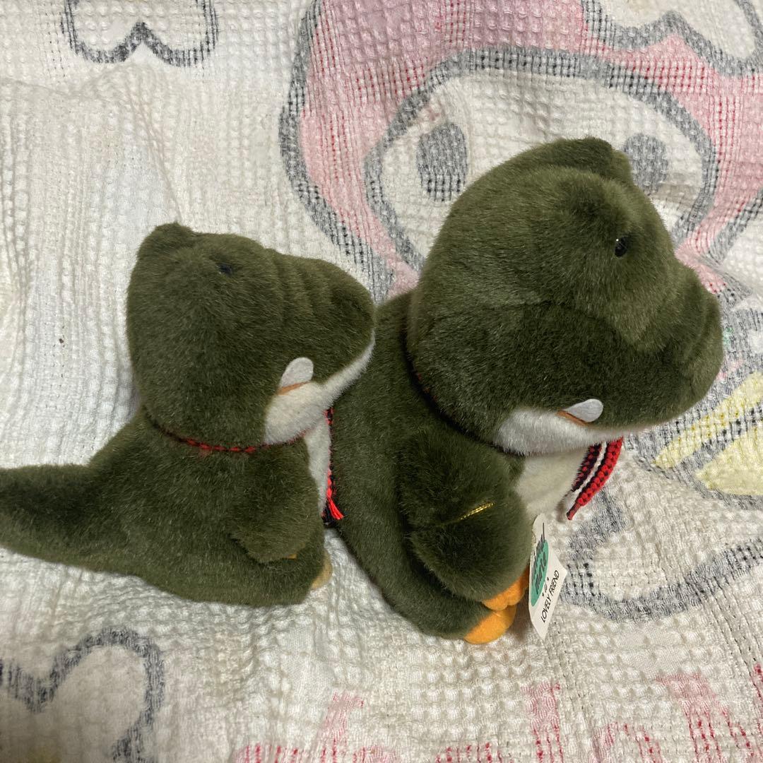 昭和レトロ　ヴィンテージ セキグチ製　こんにちわに　深緑　S&Mサイズ