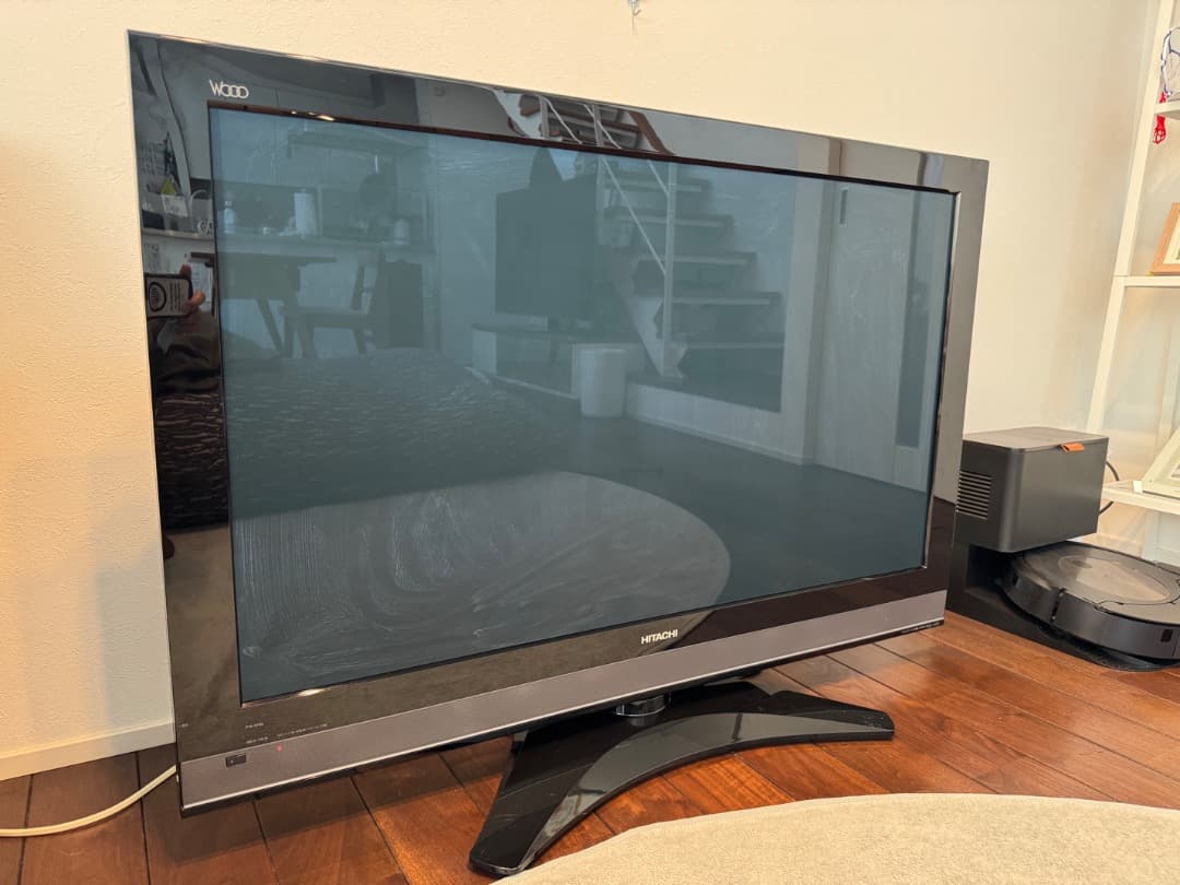 日立プラズマテレビ 46V型　WoooP46-XP05(iVDR付き)