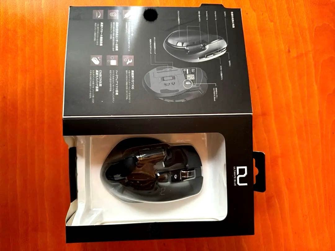 【綺麗！】ELECOM エレコム ULTIMATE BLUE ワイヤレスマウスL