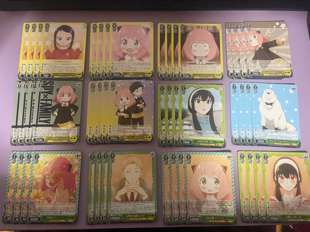 SPY×FAMILY 4コン＋TD4コンその他サプライセットヴァイスシュヴァルツ