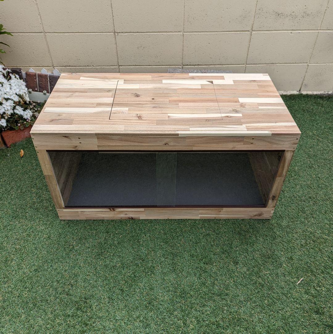 爬虫類　飼育ケース　ケージ　✨　木製　ハンドメイド　ヘビ