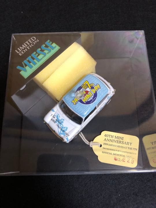 【限定】ミニクーパー　ミニカー　japan mini day 1999年