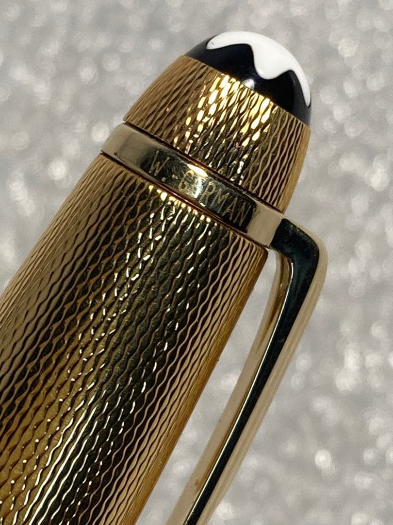 Z）モンブラン 18K 750 万年筆 マイスターシュテュック ゴールドカラー