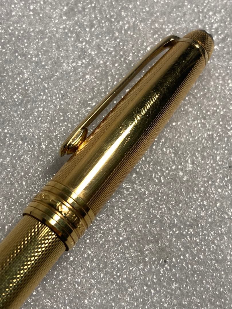 Z）モンブラン 18K 750 万年筆 マイスターシュテュック ゴールドカラー