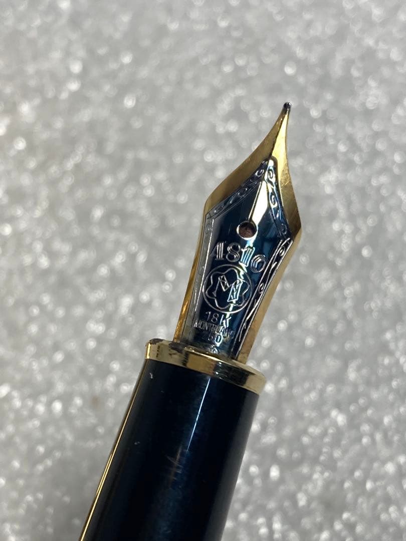 Z）モンブラン 18K 750 万年筆 マイスターシュテュック ゴールドカラー